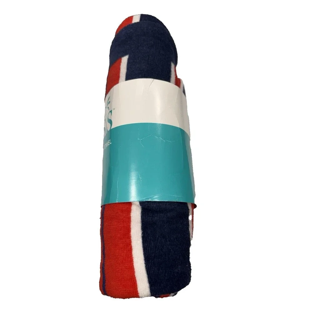 Oasis Outdoor 2-Pack Beach Towel 28 in x 58 in Multi Color